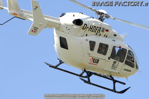 2007-09-16 Ravenna - Fly Fest 0591 Eurocopter BK117 - Elisoccorso 118